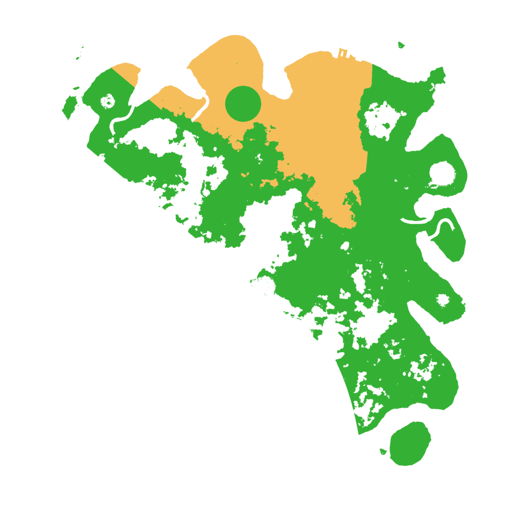 Biome Rust Map: Procedural Map, Size: 3750, Seed: 846506704