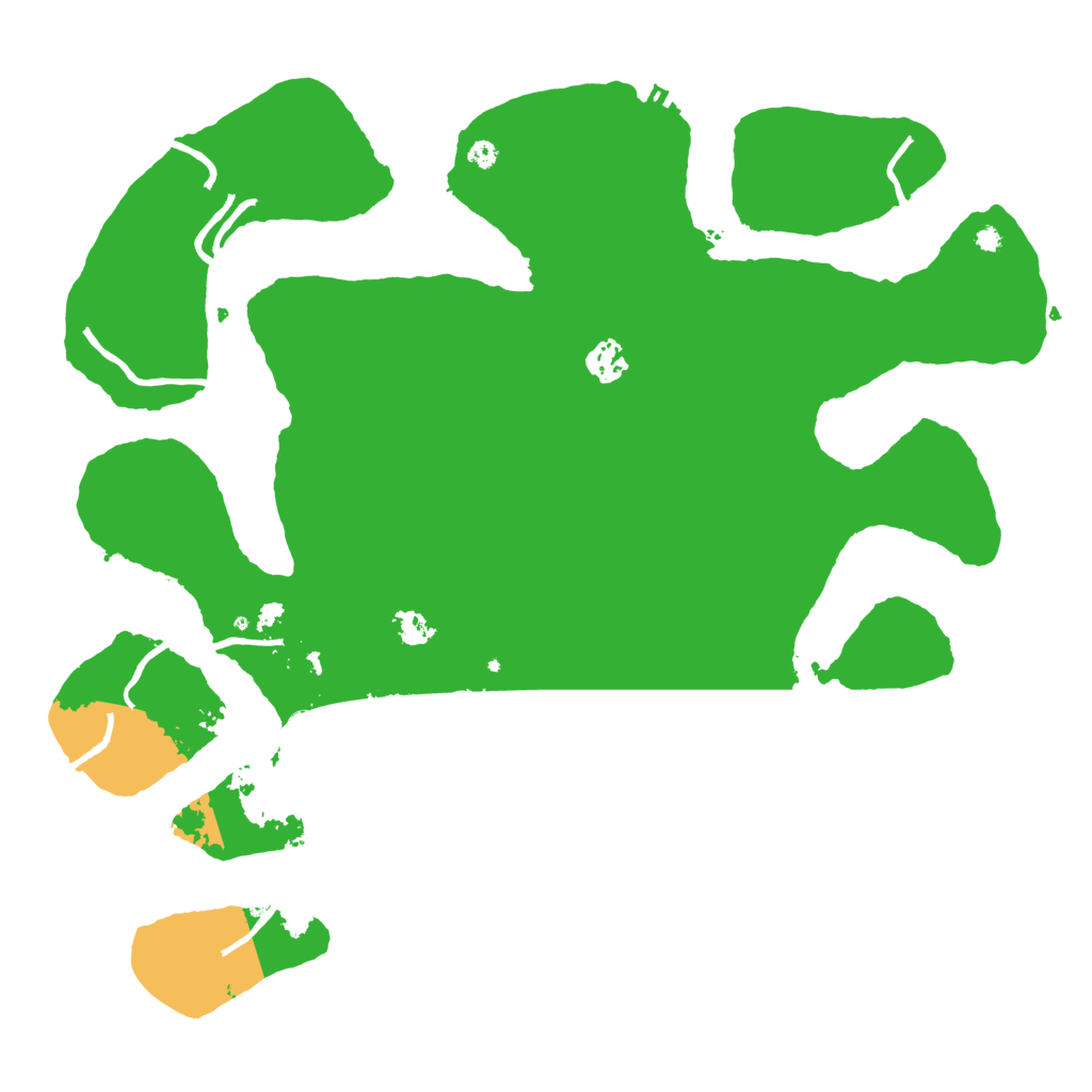 Biome Rust Map: Procedural Map, Size: 4000, Seed: 414115