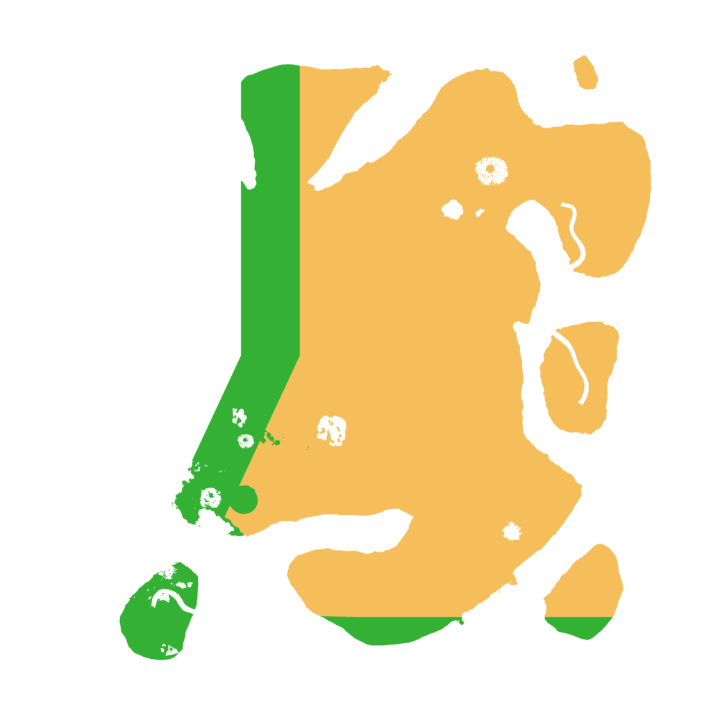 Biome Rust Map: Procedural Map, Size: 3500, Seed: 765611