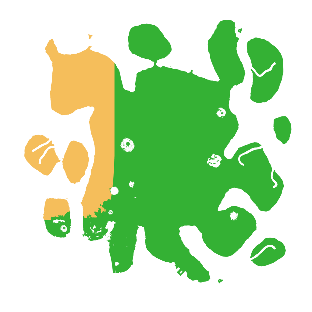 Biome Rust Map: Procedural Map, Size: 3500, Seed: 696