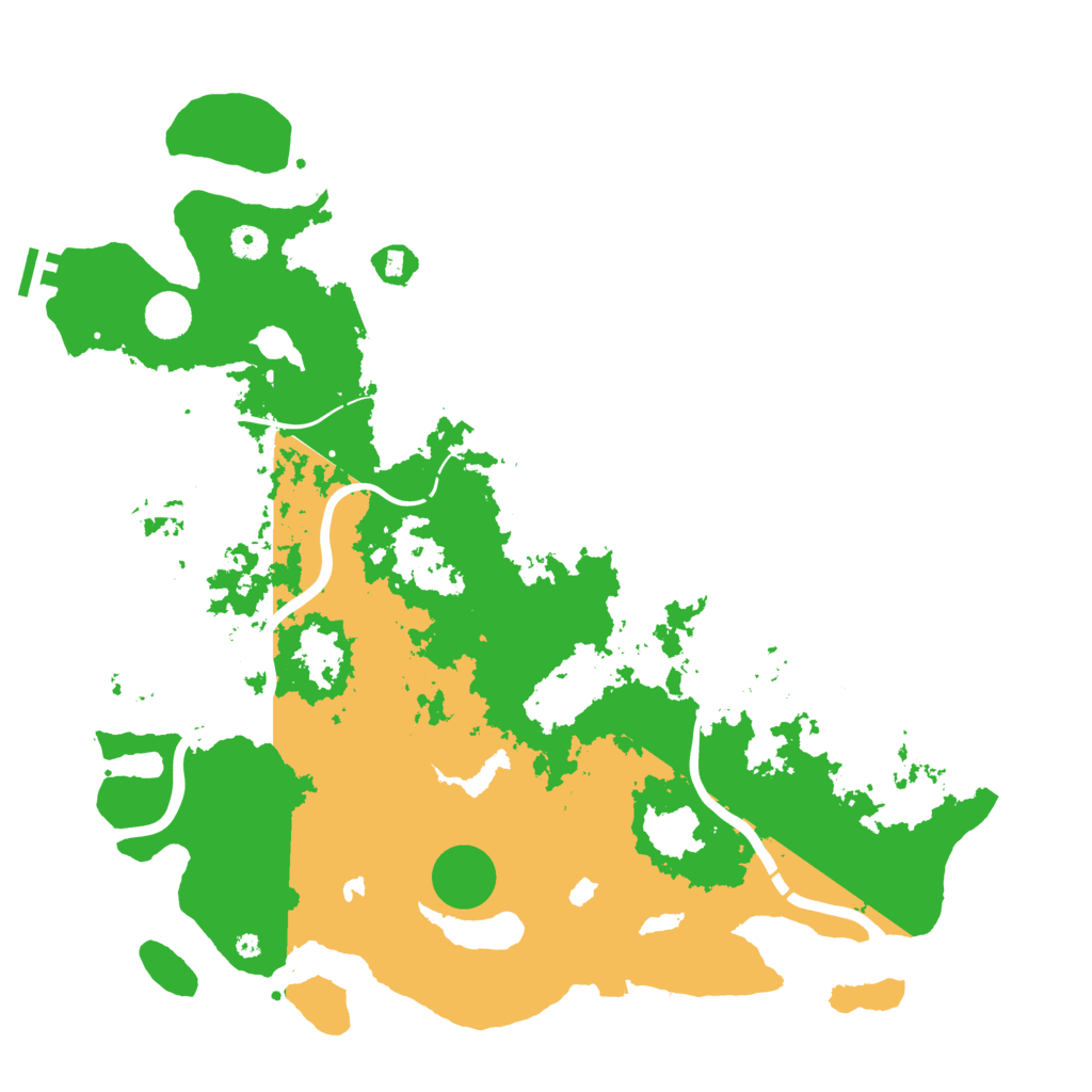 Biome Rust Map: Procedural Map, Size: 4500, Seed: 5983569
