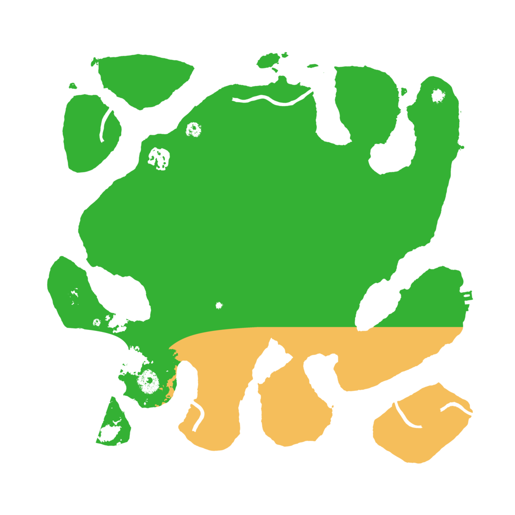 Biome Rust Map: Procedural Map, Size: 3465, Seed: 22602