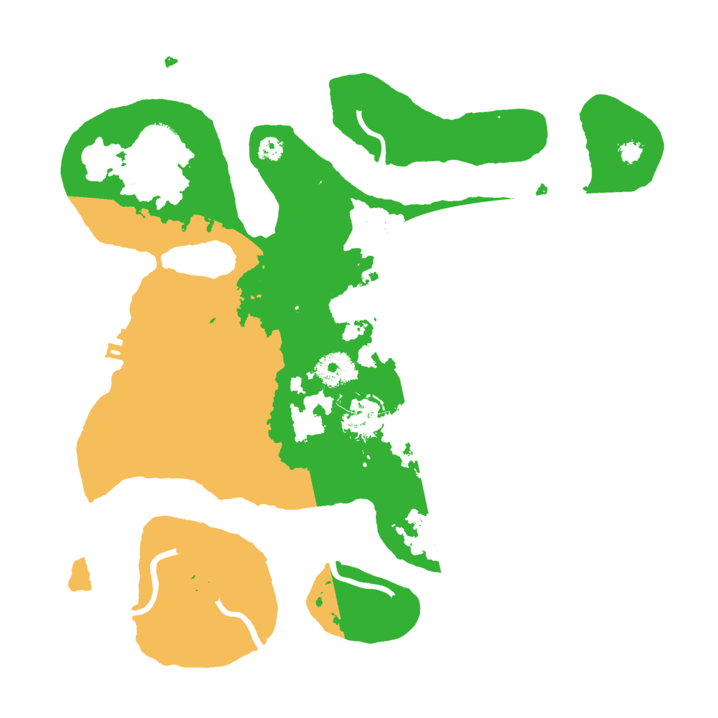 Biome Rust Map: Procedural Map, Size: 3000, Seed: 1624376007