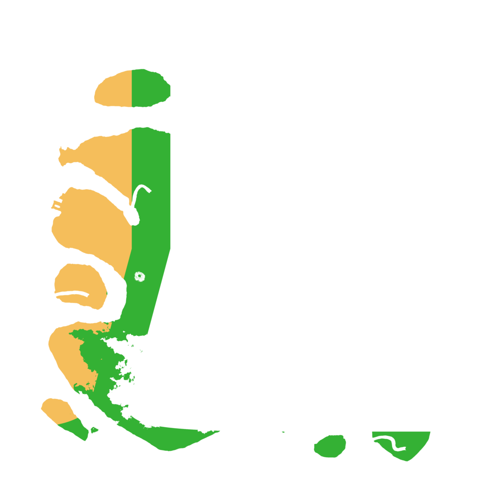 Biome Rust Map: Procedural Map, Size: 3600, Seed: 5623464