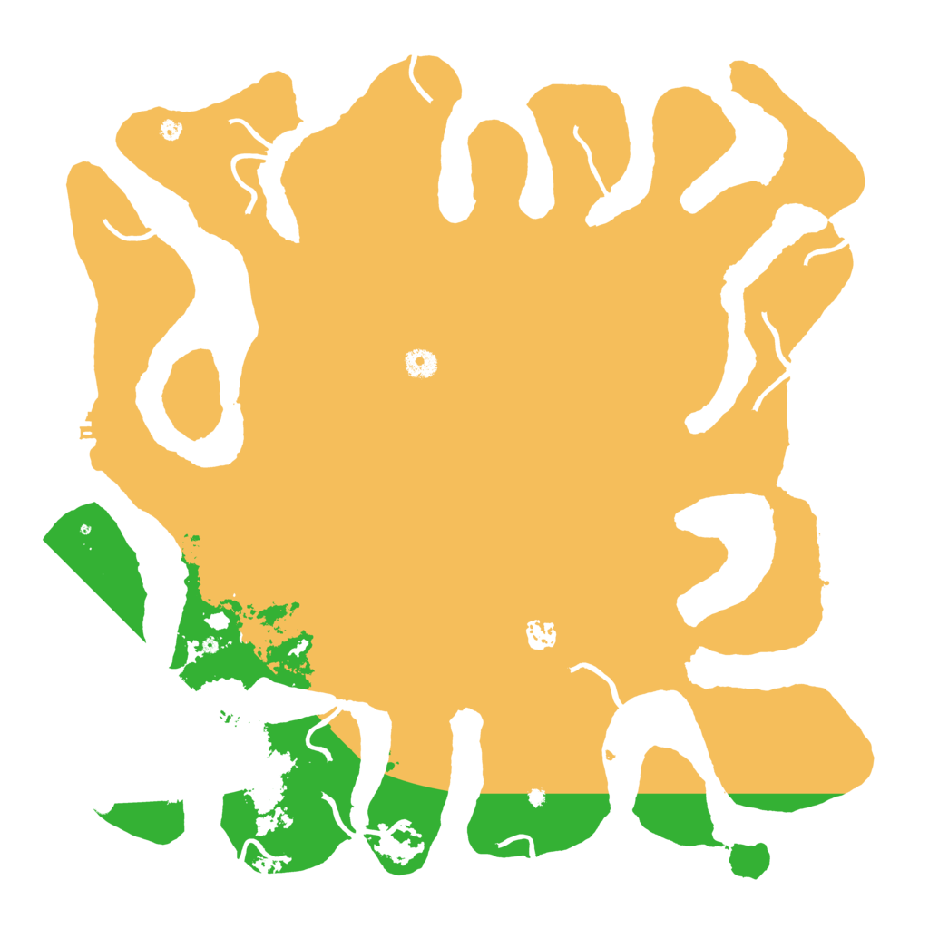 Biome Rust Map: Procedural Map, Size: 4500, Seed: 4757051