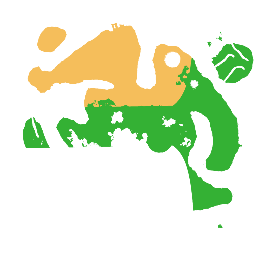 Biome Rust Map: Procedural Map, Size: 3000, Seed: 96242083