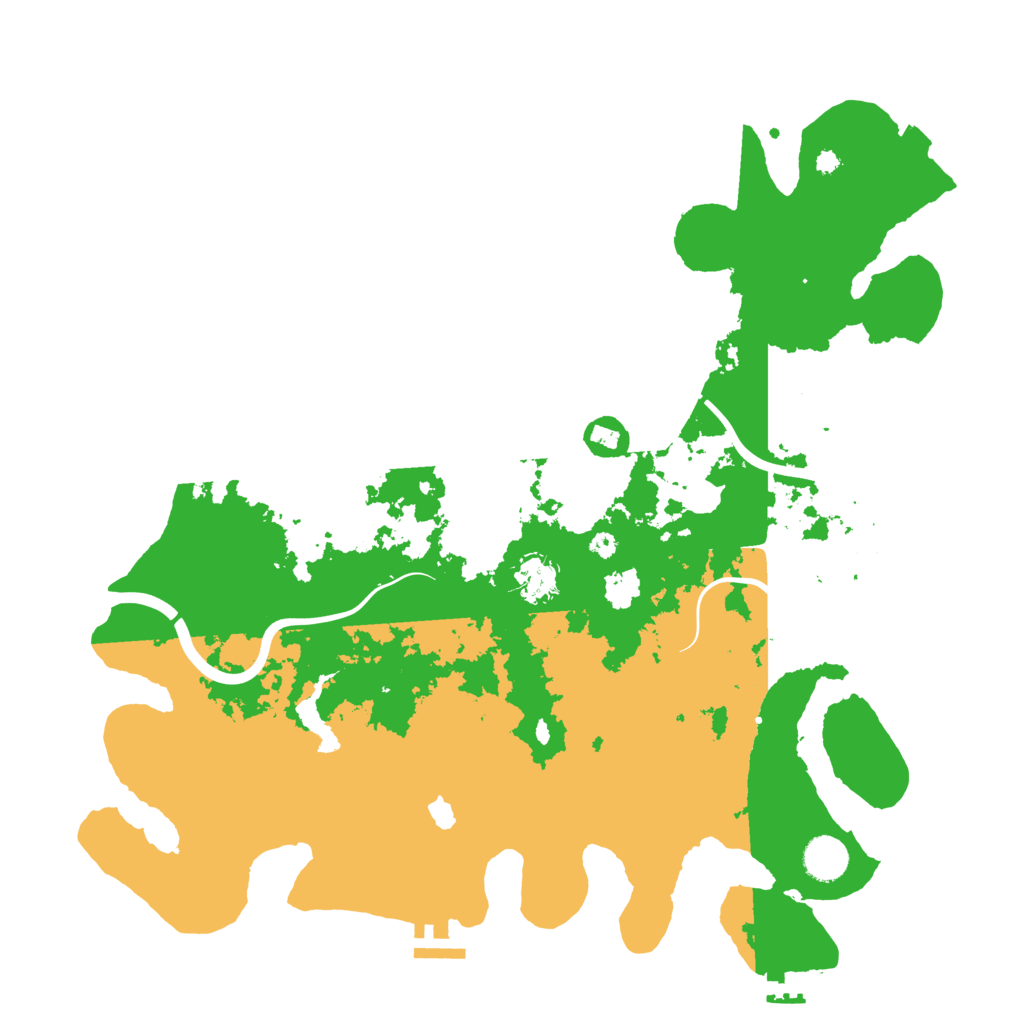 Biome Rust Map: Procedural Map, Size: 4000, Seed: 209764