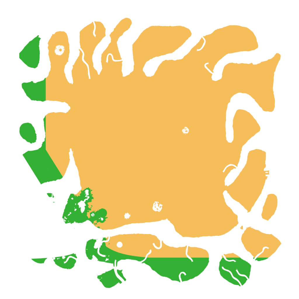 Biome Rust Map: Procedural Map, Size: 4500, Seed: 1510633