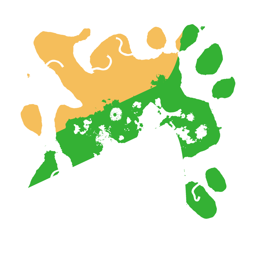 Biome Rust Map: Procedural Map, Size: 3000, Seed: 801805