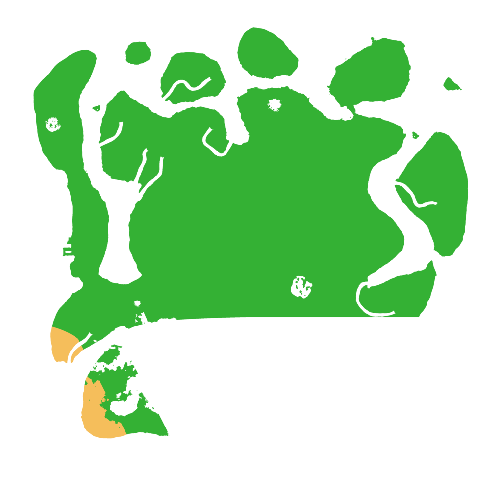 Biome Rust Map: Procedural Map, Size: 3550, Seed: 532371