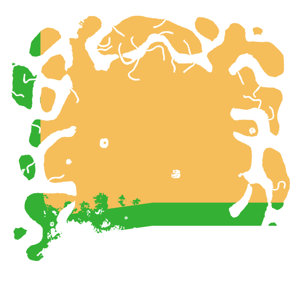 Biome Rust Map: Procedural Map, Size: 5000, Seed: 1202