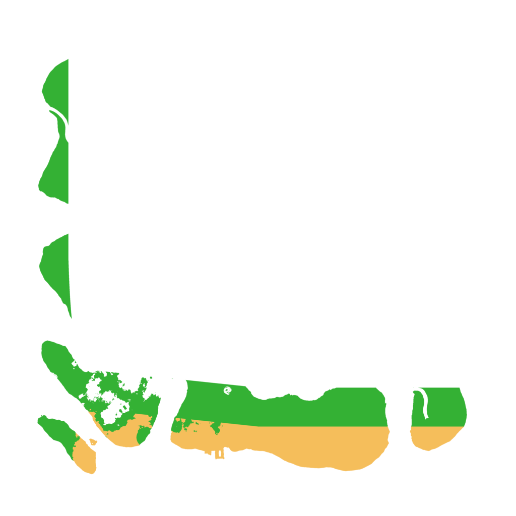 Biome Rust Map: Procedural Map, Size: 3500, Seed: 886512