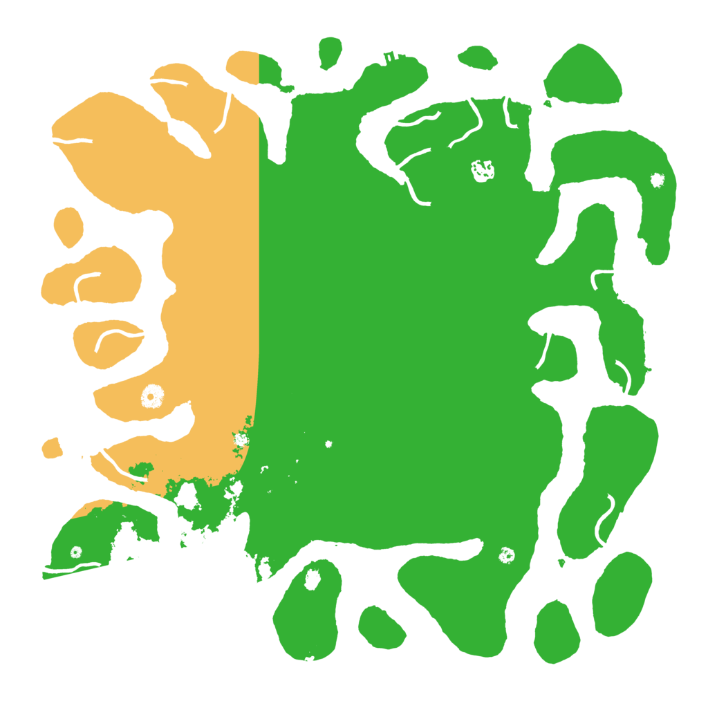 Biome Rust Map: Procedural Map, Size: 4500, Seed: 41579675