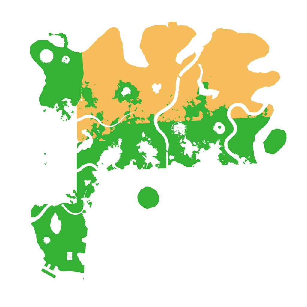 Biome Rust Map: Procedural Map, Size: 4000, Seed: 1500000