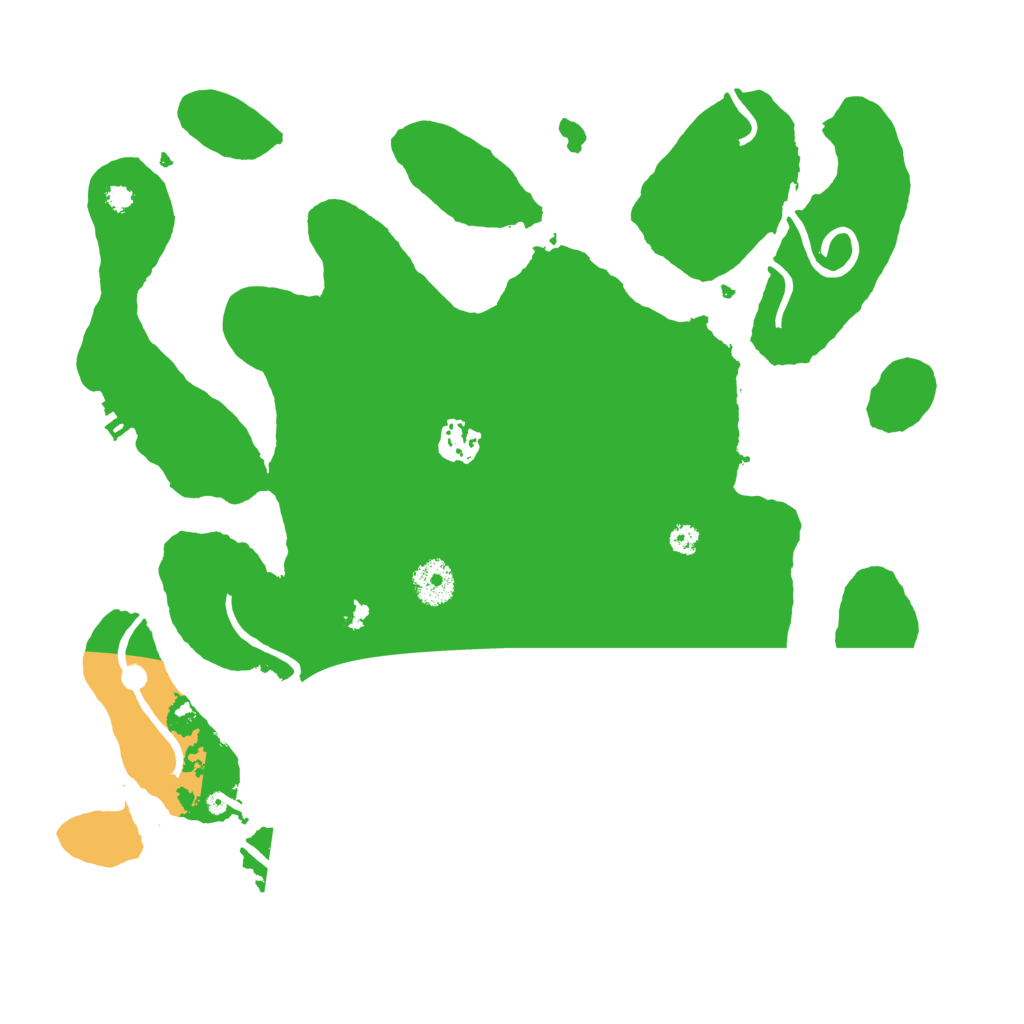 Biome Rust Map: Procedural Map, Size: 3550, Seed: 769822