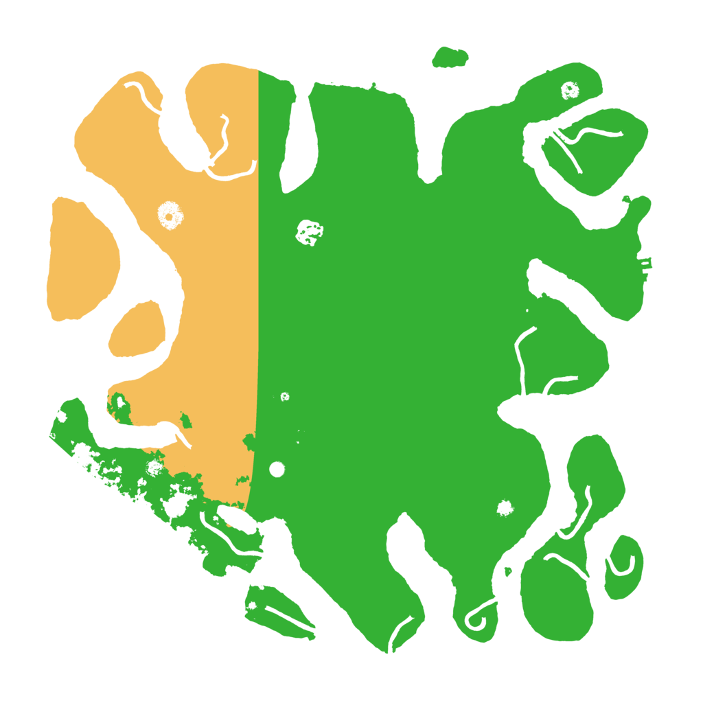 Biome Rust Map: Procedural Map, Size: 4000, Seed: 845125