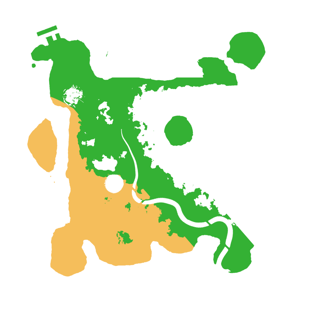 Biome Rust Map: Procedural Map, Size: 3000, Seed: 1927008918