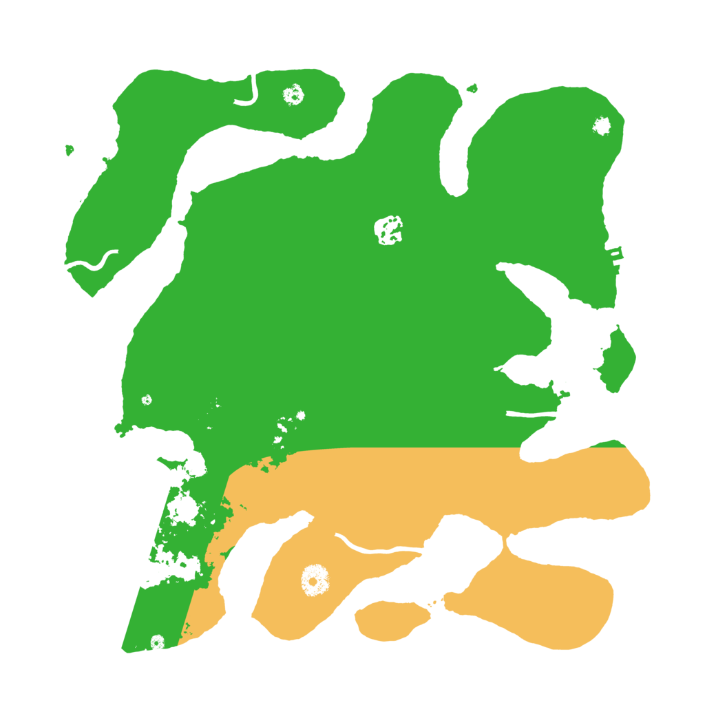 Biome Rust Map: Procedural Map, Size: 3500, Seed: 1871787680