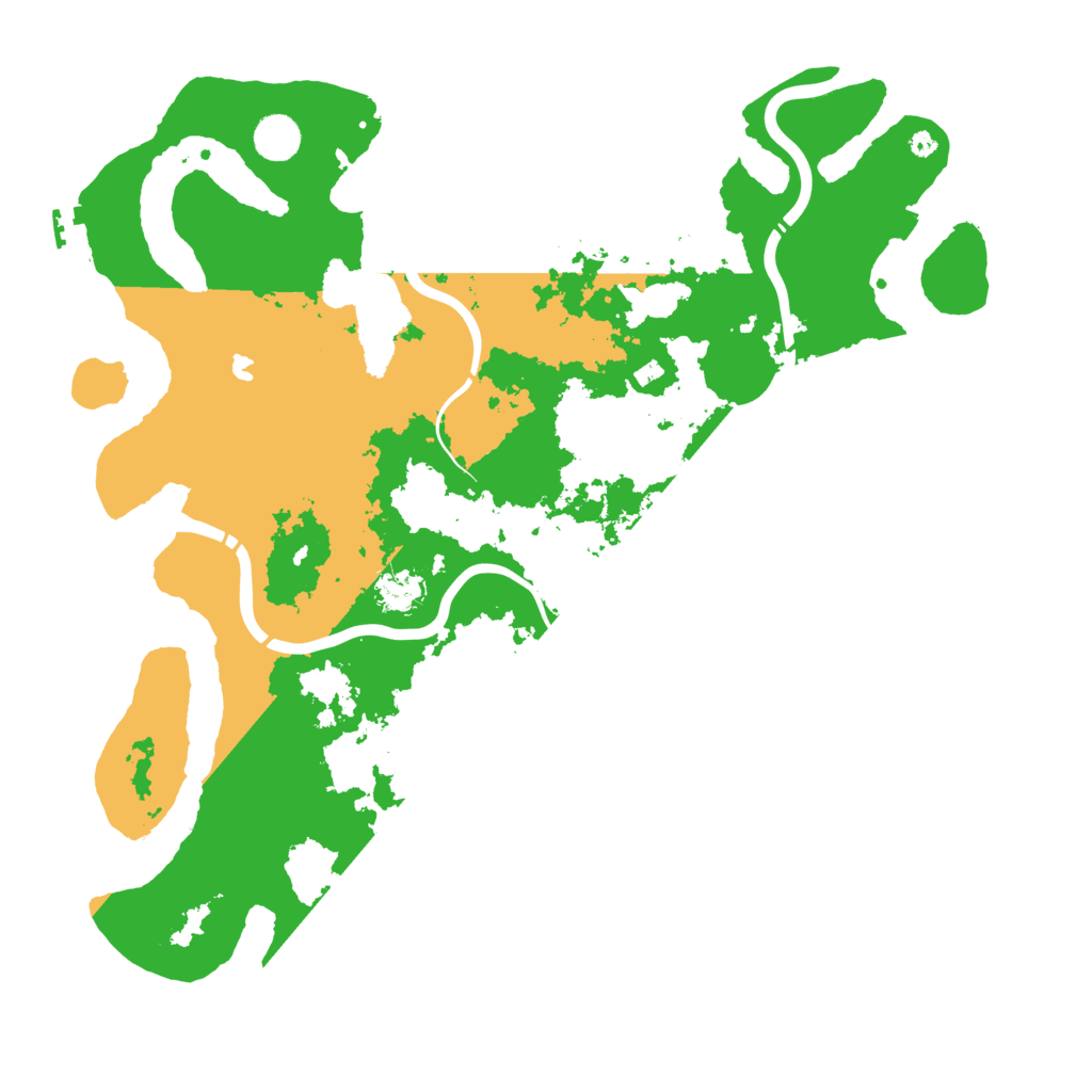 Biome Rust Map: Procedural Map, Size: 4250, Seed: 4686