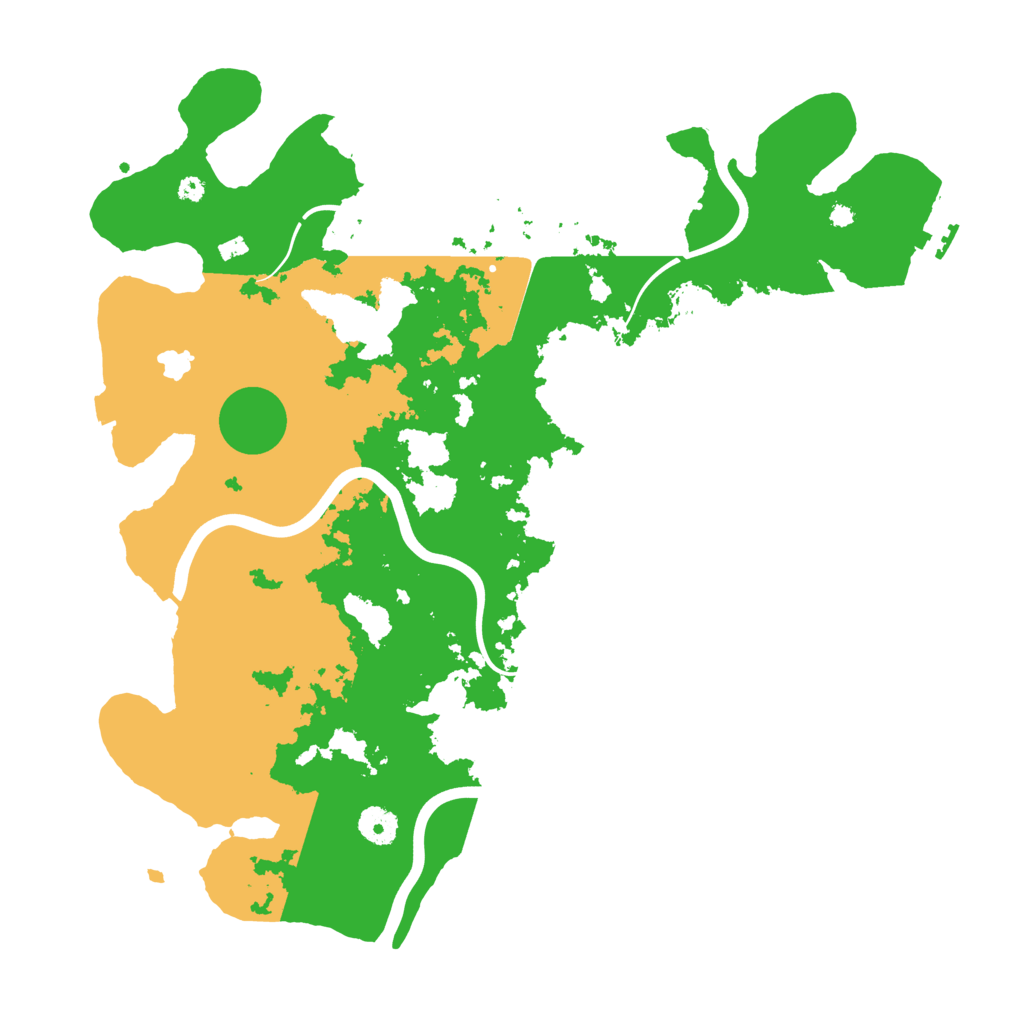 Biome Rust Map: Procedural Map, Size: 4000, Seed: 834367