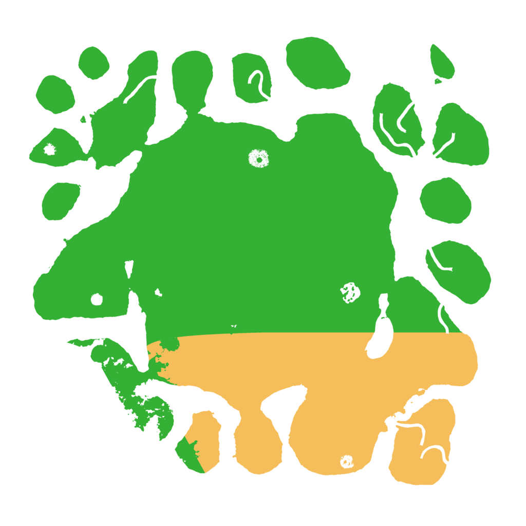 Biome Rust Map: Procedural Map, Size: 4000, Seed: 517837