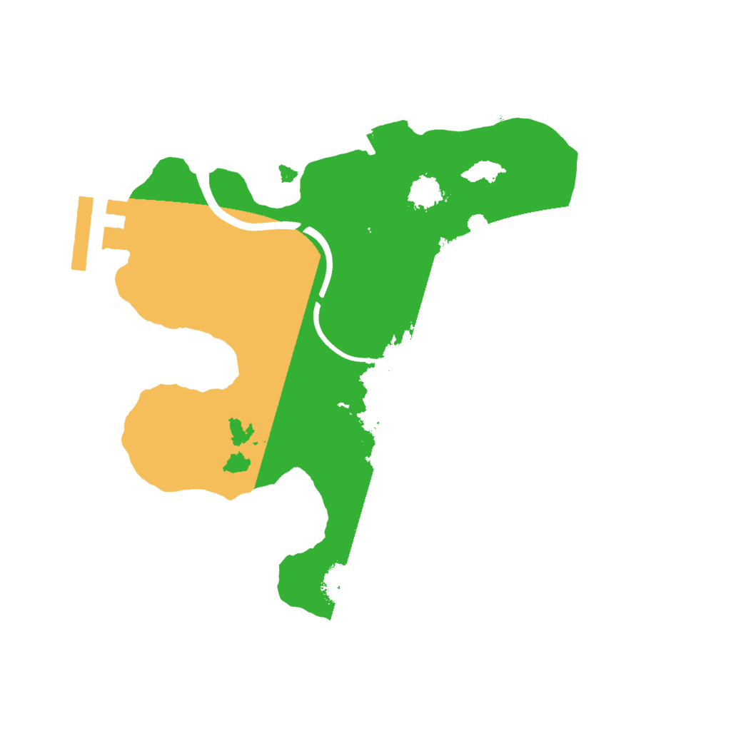 Biome Rust Map: Procedural Map, Size: 2000, Seed: 235560112