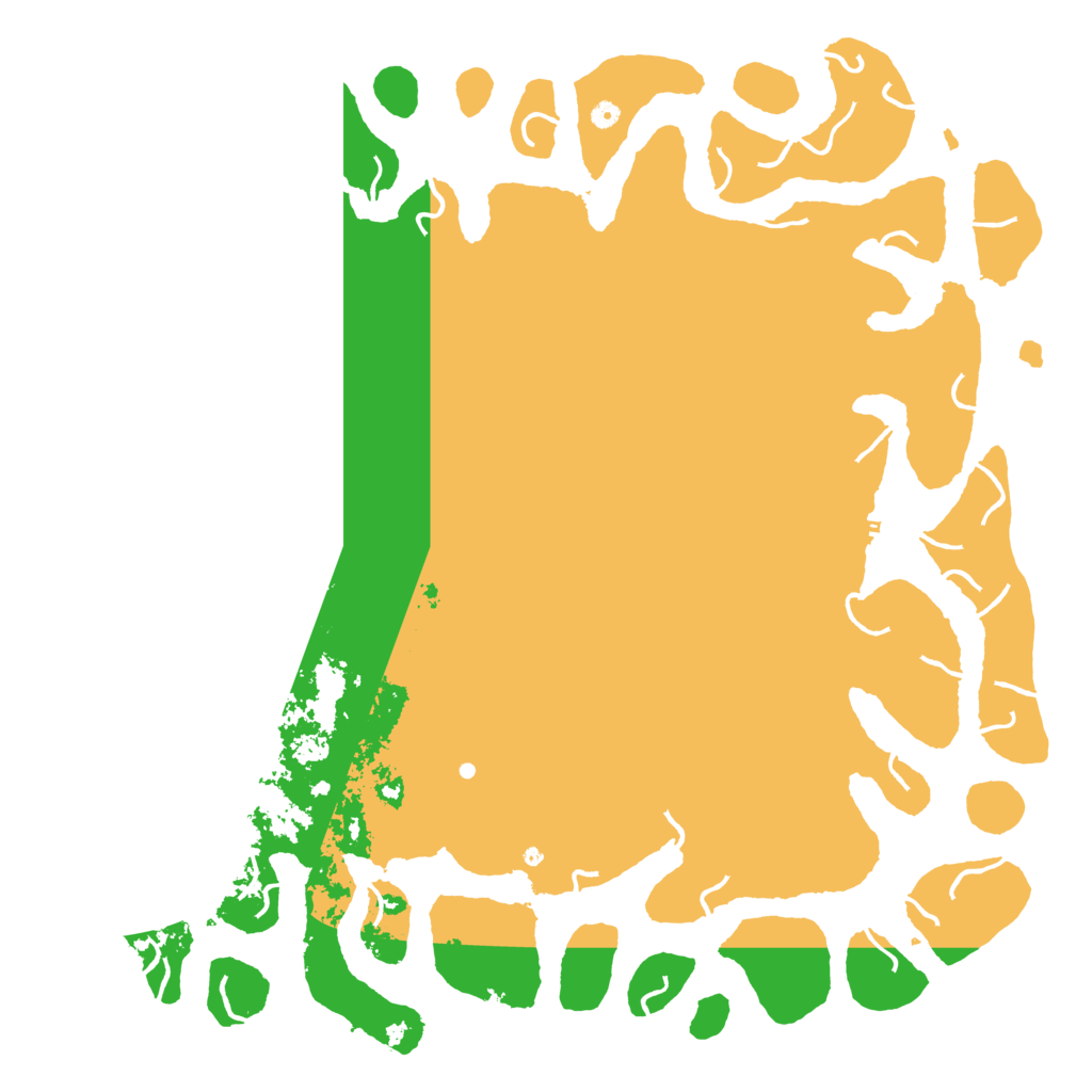 Biome Rust Map: Procedural Map, Size: 6000, Seed: 393123316