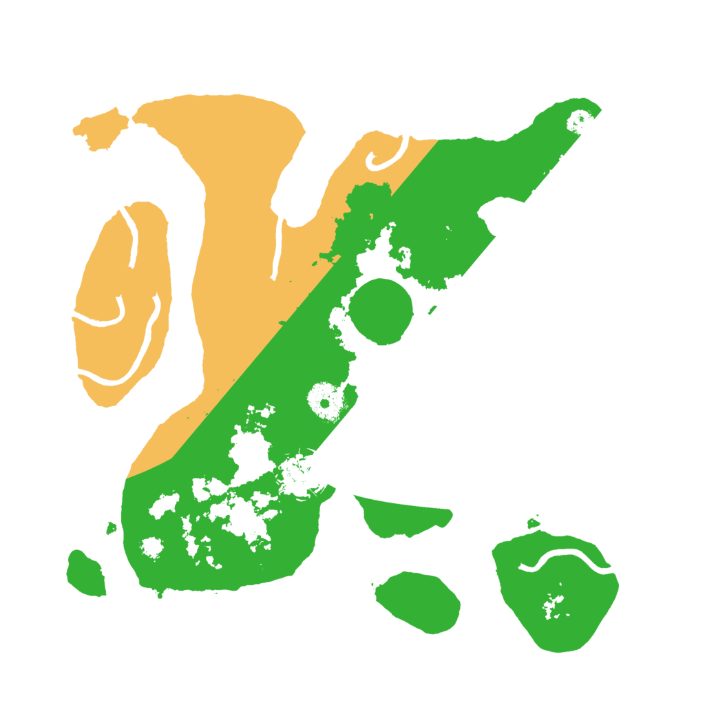 Biome Rust Map: Procedural Map, Size: 3000, Seed: 6737