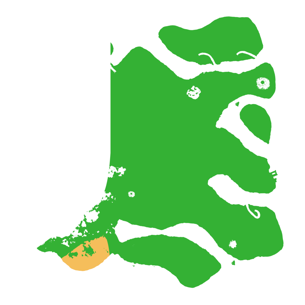 Biome Rust Map: Procedural Map, Size: 3550, Seed: 855824