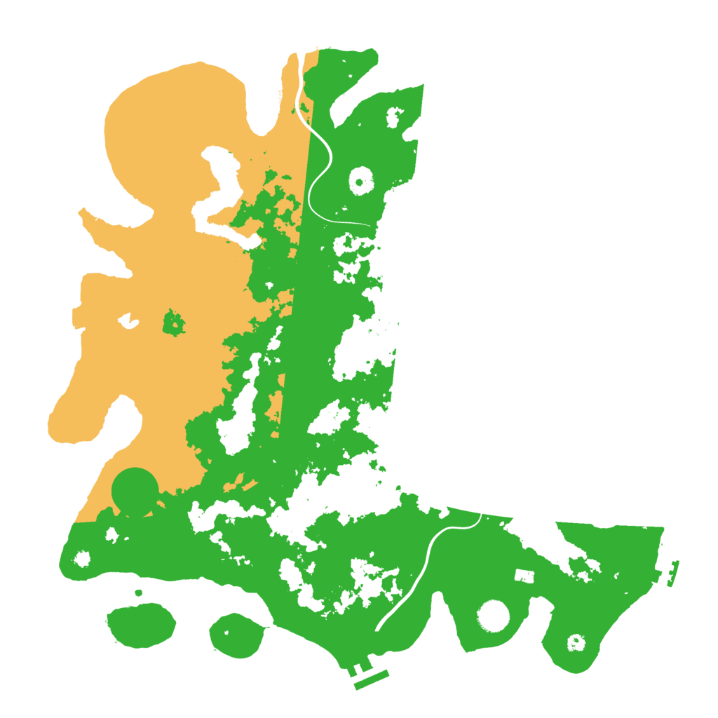 Biome Rust Map: Procedural Map, Size: 4000, Seed: 565998