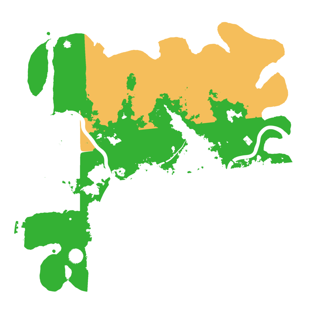 Biome Rust Map: Procedural Map, Size: 3850, Seed: 397170917