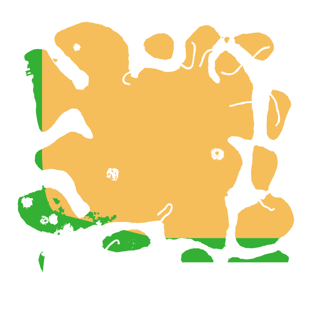 Biome Rust Map: Procedural Map, Size: 3700, Seed: 35085442