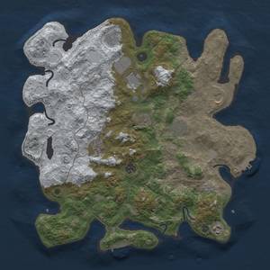 Thumbnail Rust Map: Procedural Map, Size: 4000, Seed: 170000, 18 Monuments