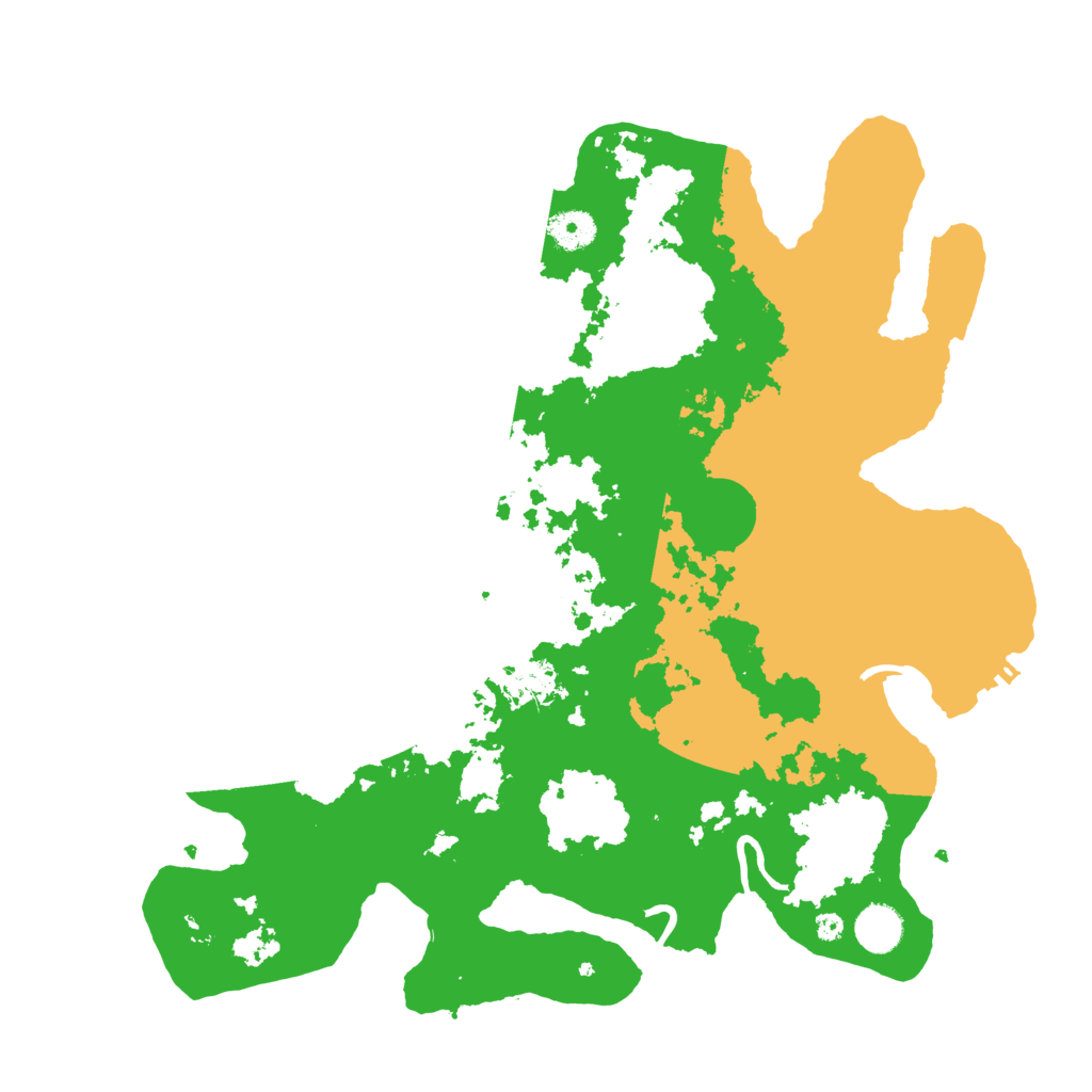 Biome Rust Map: Procedural Map, Size: 4000, Seed: 170000