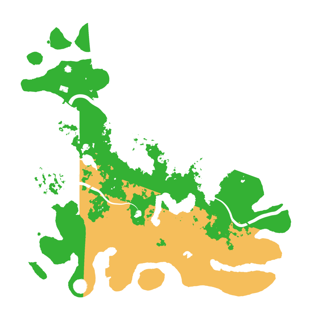 Biome Rust Map: Procedural Map, Size: 4000, Seed: 522463