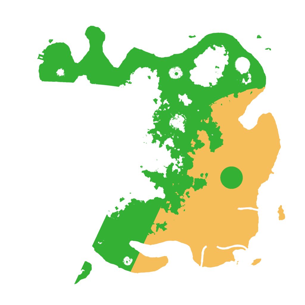 Biome Rust Map: Procedural Map, Size: 3600, Seed: 1724562511