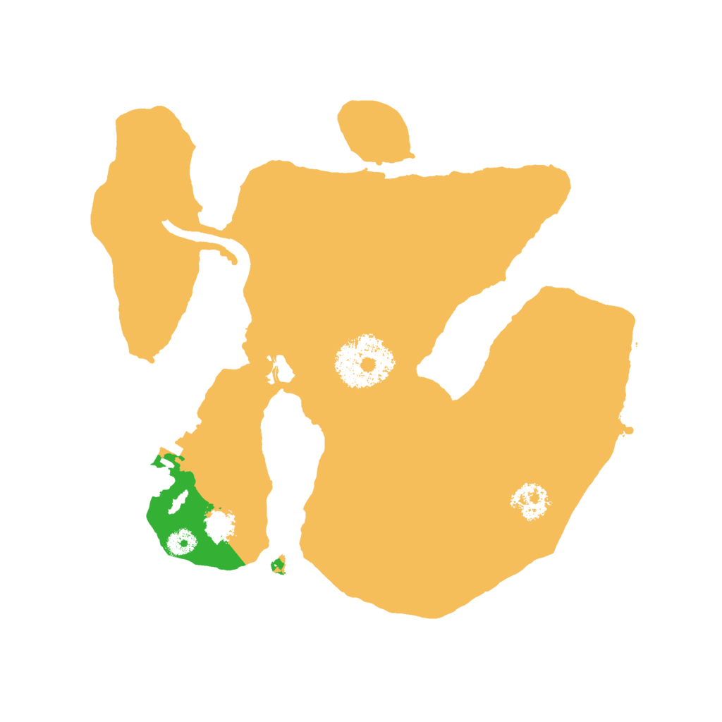 Biome Rust Map: Procedural Map, Size: 2000, Seed: 93626609