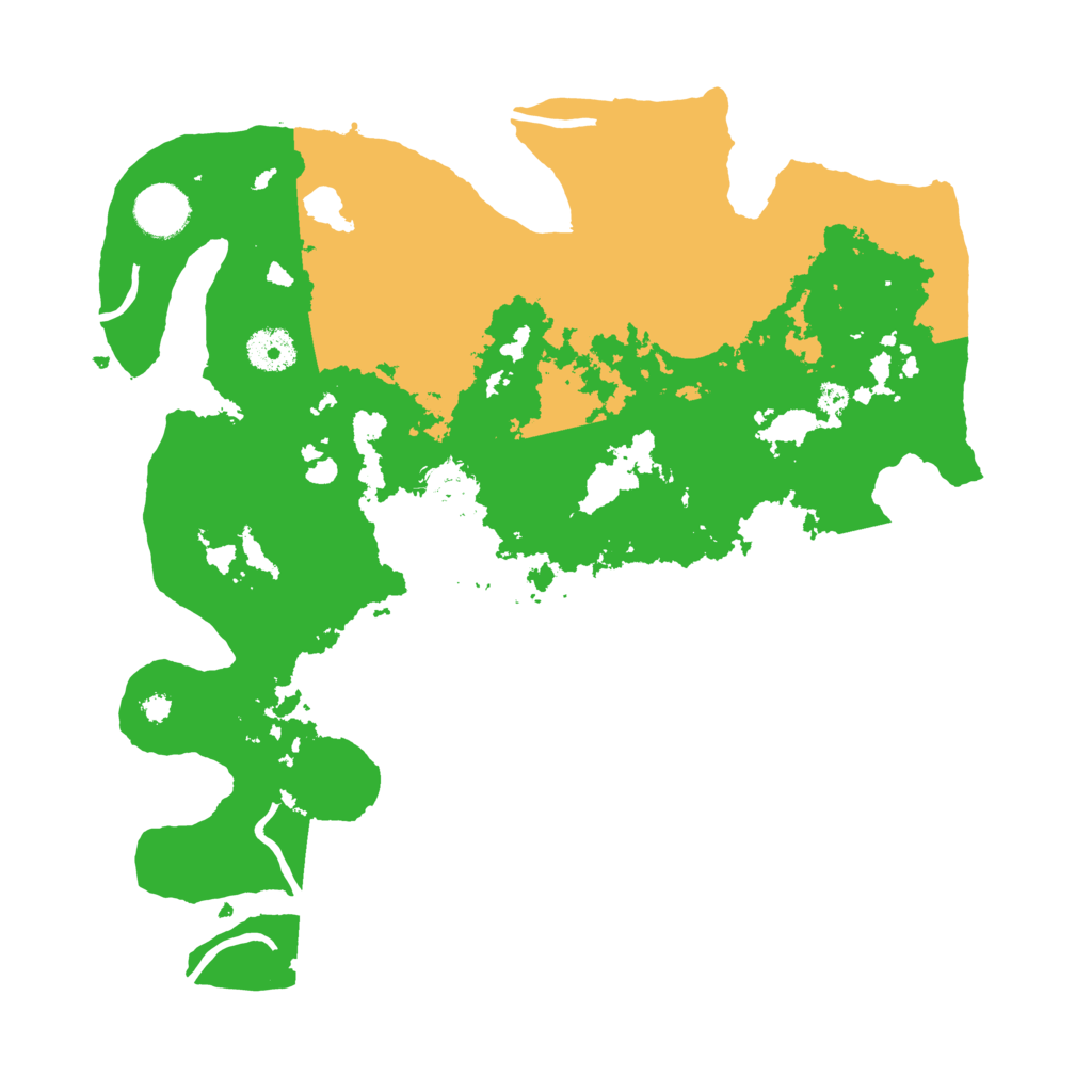 Biome Rust Map: Procedural Map, Size: 3550, Seed: 767069