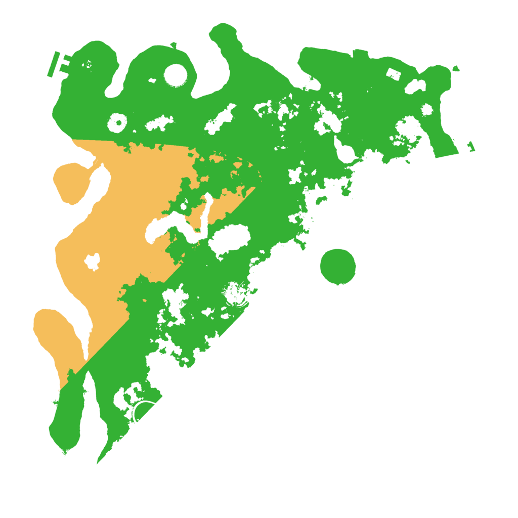 Biome Rust Map: Procedural Map, Size: 4000, Seed: 159322