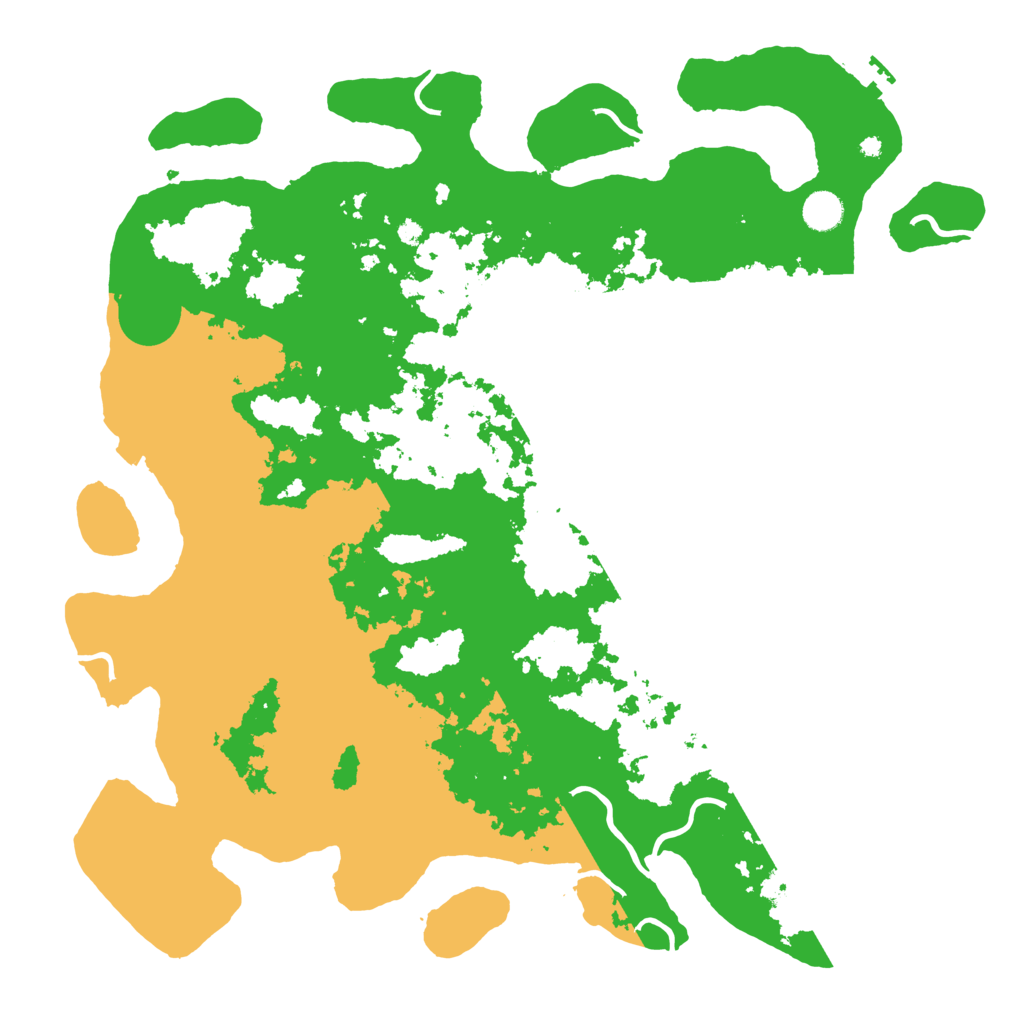 Biome Rust Map: Procedural Map, Size: 4500, Seed: 450