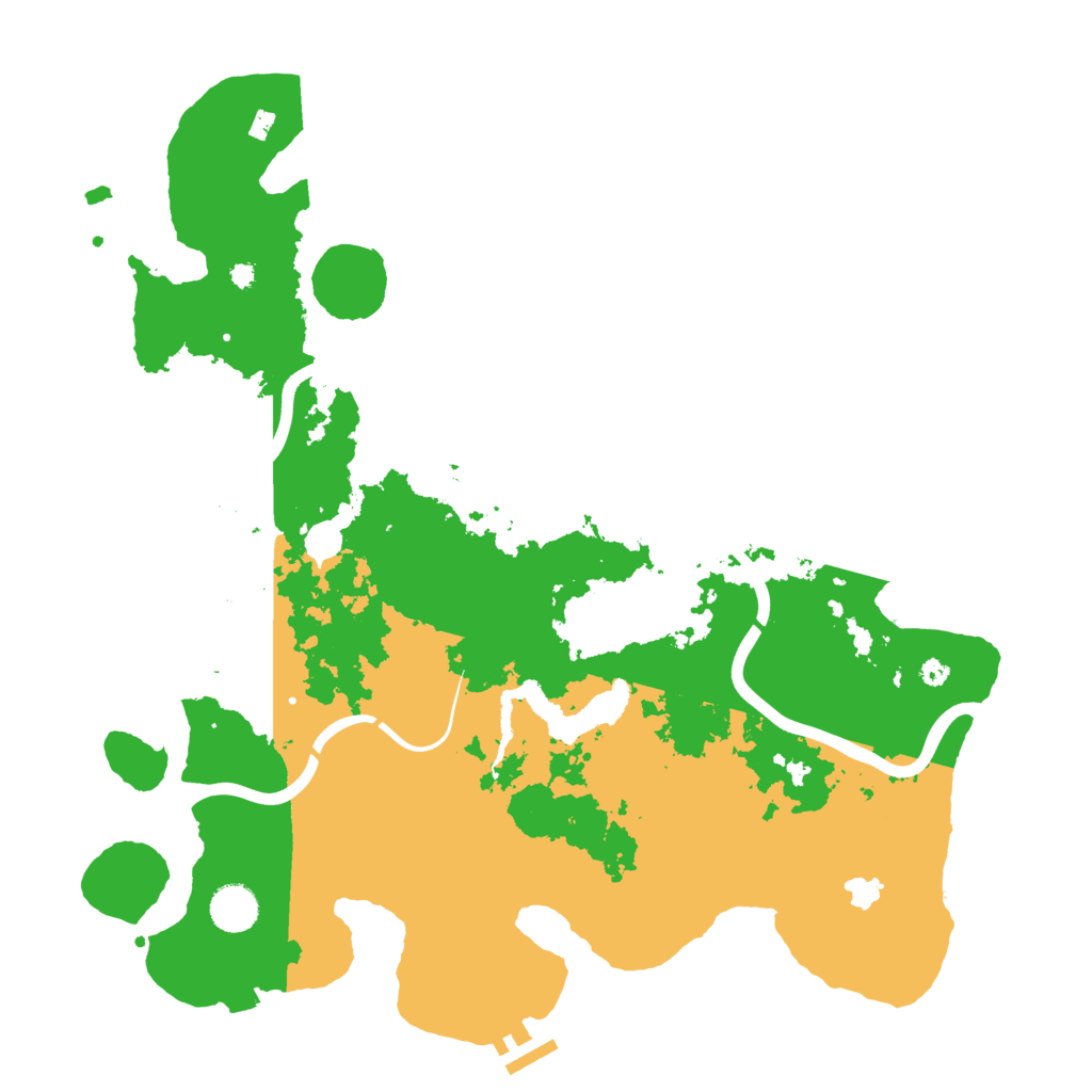 Biome Rust Map: Procedural Map, Size: 4000, Seed: 1059