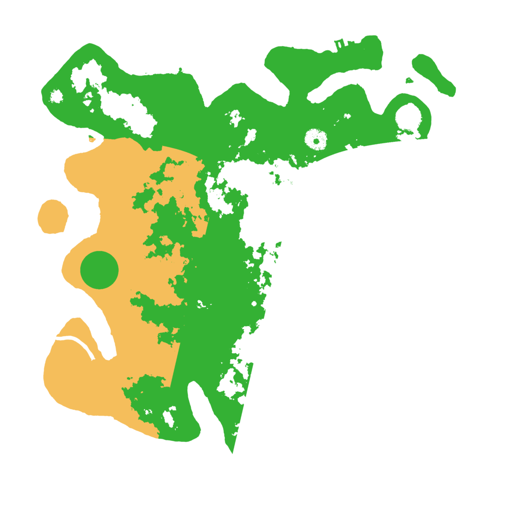 Biome Rust Map: Procedural Map, Size: 3500, Seed: 707660613