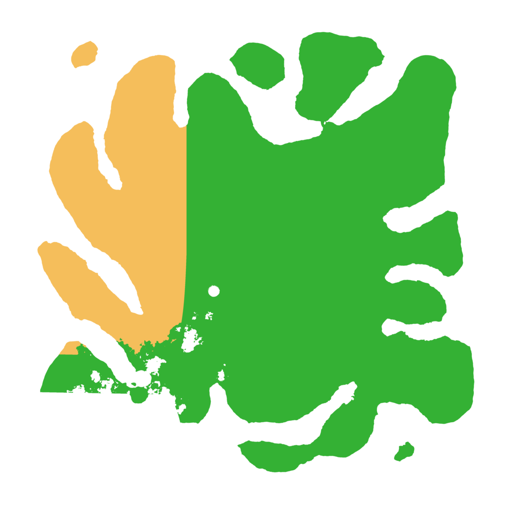 Biome Rust Map: Barren, Size: 4000, Seed: 2070719493