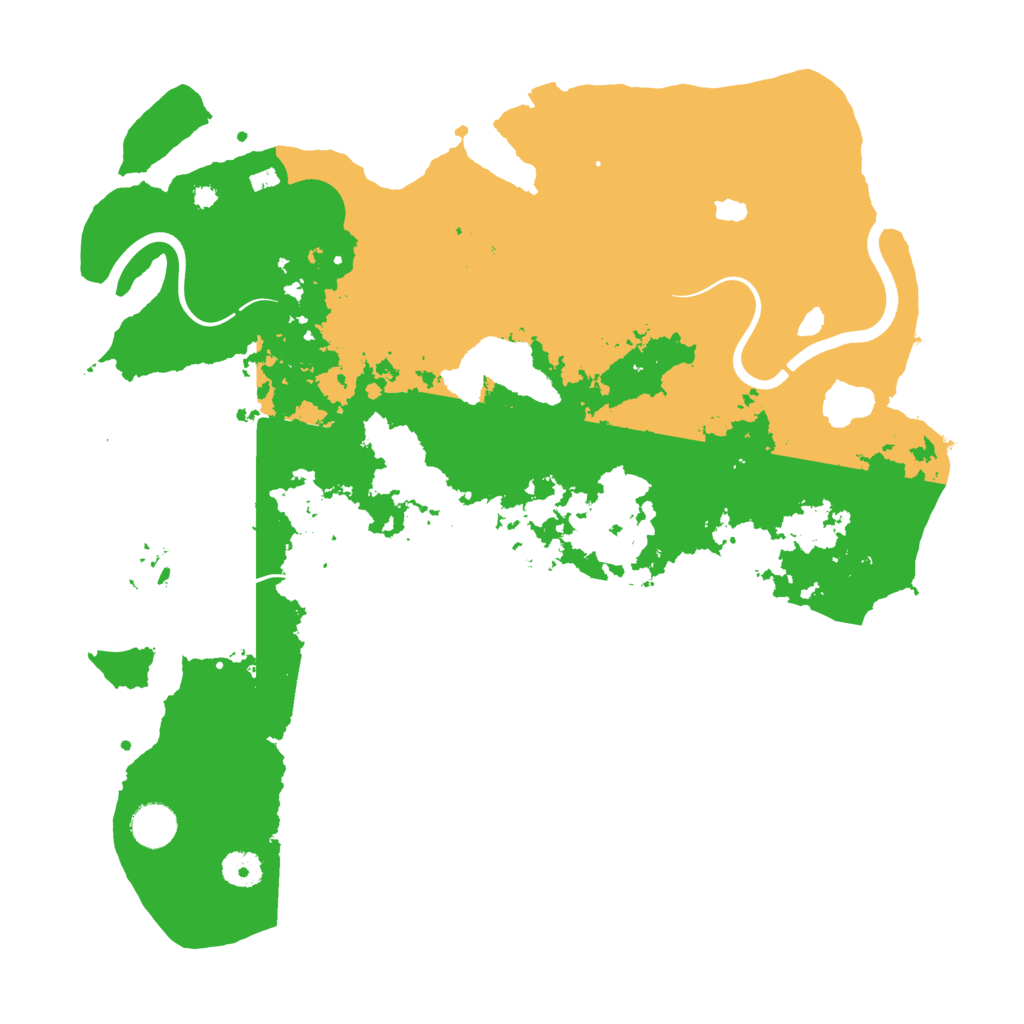 Biome Rust Map: Procedural Map, Size: 4000, Seed: 477447243