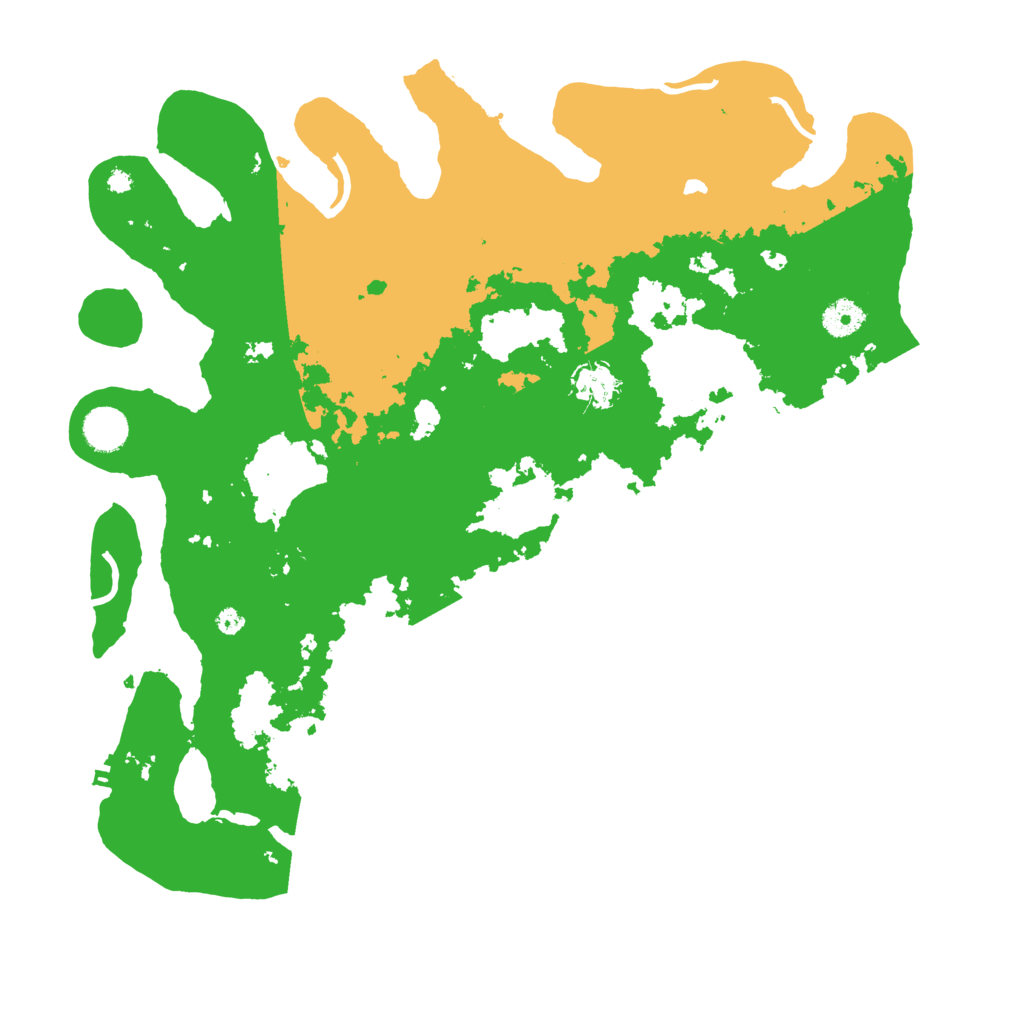 Biome Rust Map: Procedural Map, Size: 4000, Seed: 307937