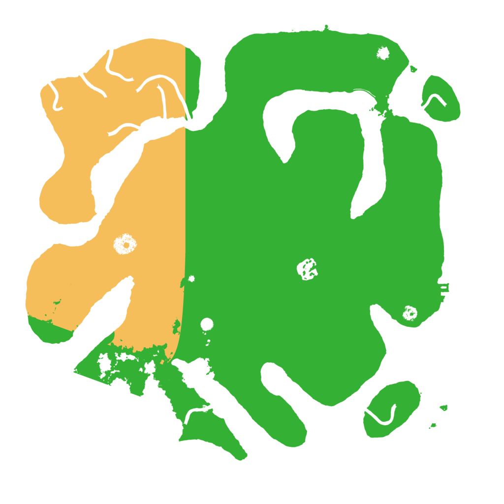 Biome Rust Map: Procedural Map, Size: 3550, Seed: 626153