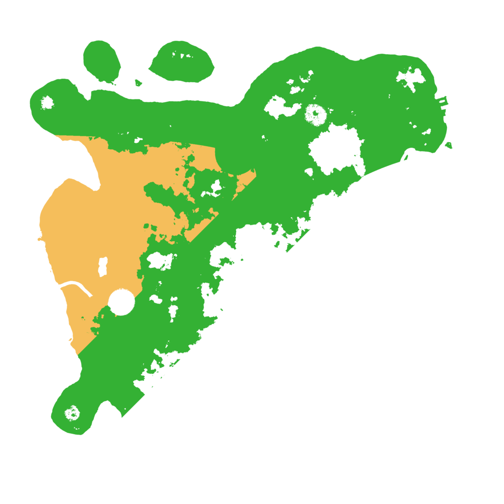 Biome Rust Map: Procedural Map, Size: 3550, Seed: 132276
