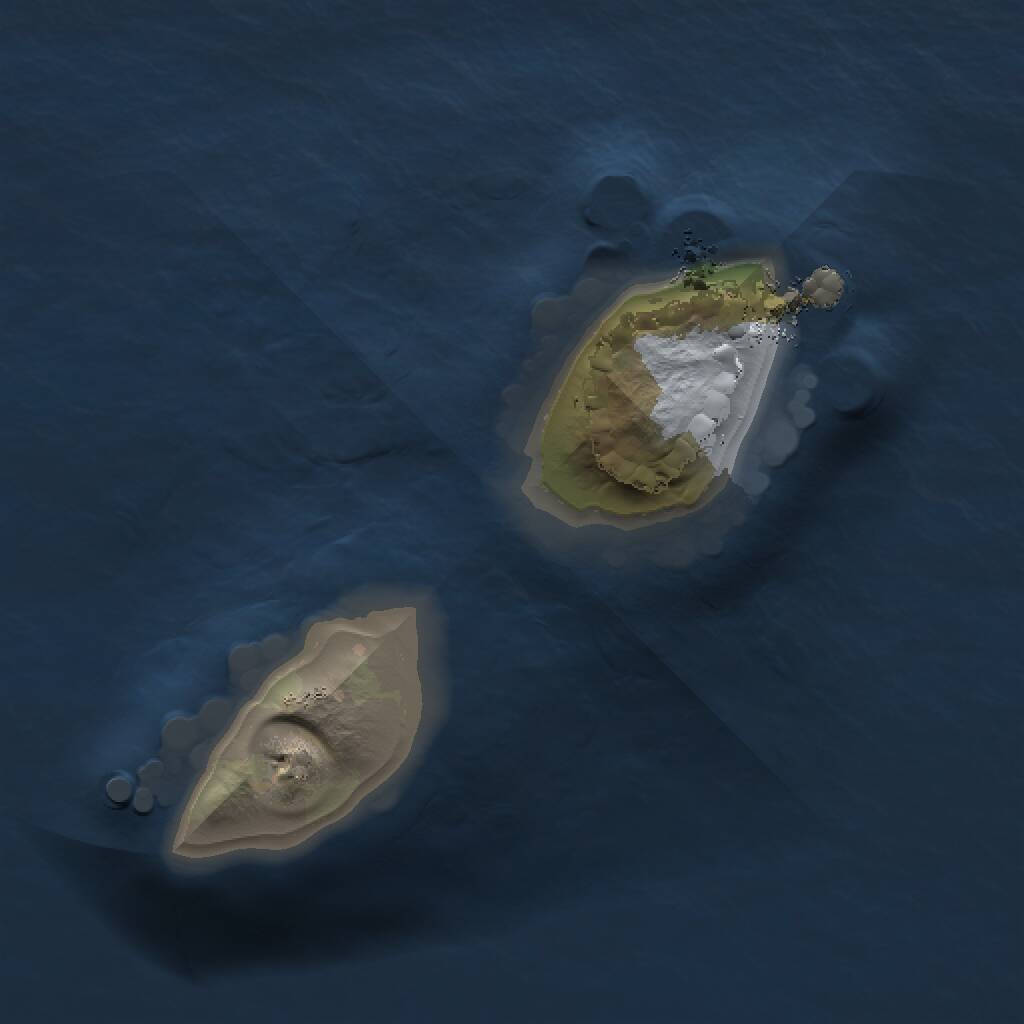 Rust Map: Procedural Map, Size: 1000, Seed: 117, 1 Monuments