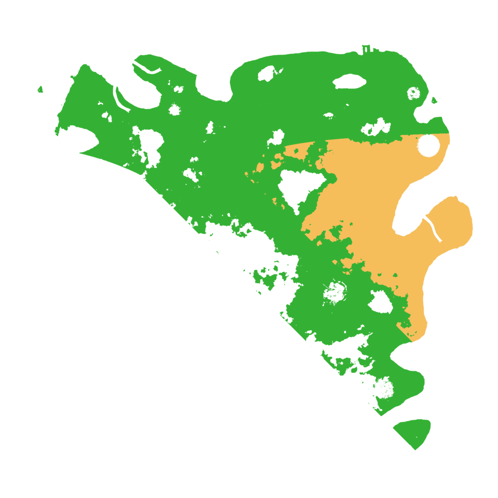 Biome Rust Map: Procedural Map, Size: 4000, Seed: 742629