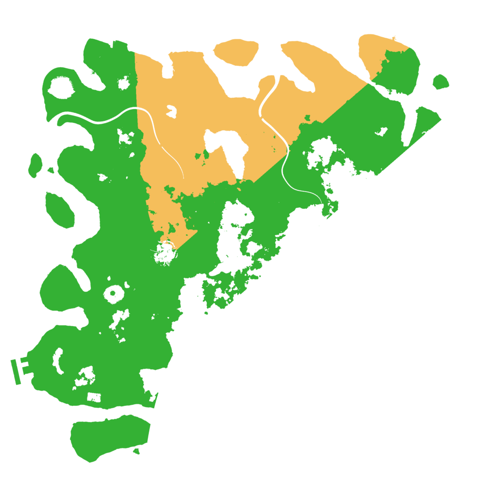 Biome Rust Map: Procedural Map, Size: 4000, Seed: 69684209